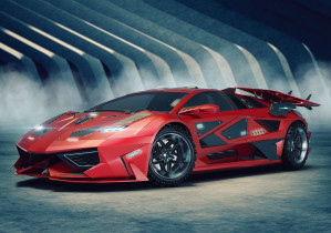 " ФРЕЯ" Пазл 1000 элемент. PZL- 1000/ 42 Красный спорткар