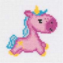 " Klart" набор для вышивания 8- 434 " Единорожка" 