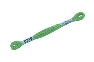 Мулине Гамма №0319 яр-зеленый