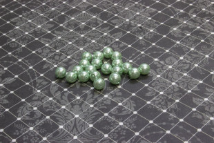 Бусина Чехия " PRECIOSA" под жемчуг 132- 19- 001 6 мм 20 шт 70465 мятный