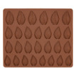 Форма силиконовая "S-CHIEF" для конфет SPC-0114 19 x 16 x 0.5 см "листья"-28 ячеек